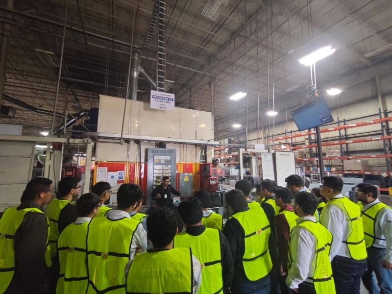 VIAJE DE ESTUDIOS A MAGNA MECANÍSMOS DE SALTILLO FORTALECE A ESTUDIANTES DEL ITESRC