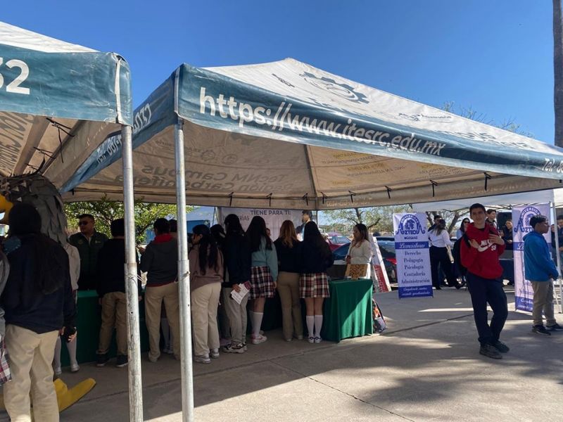 Feria Vocacional 2025, llevada a cabo en el Ceytec Plantel Álvaro Obregón en Palaú