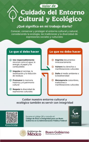 CUIDADO DEL ENTORNO CULTURAL Y ECOLÓGICO