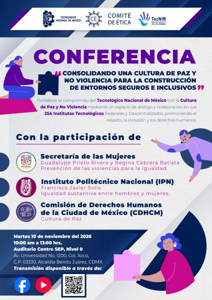 "CONSOLIDANDO UNA CULTURA DE PAZ Y NO VIOLENCIA PARA LA CONSTRUCCIÓN DE ENTORNOS SEGUROS E INCLUSIVOS"